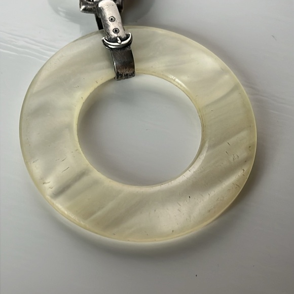 Antique Webster Sterling Silver Birth Record Baby Rattle Teething Ring - Picture 9 of 14